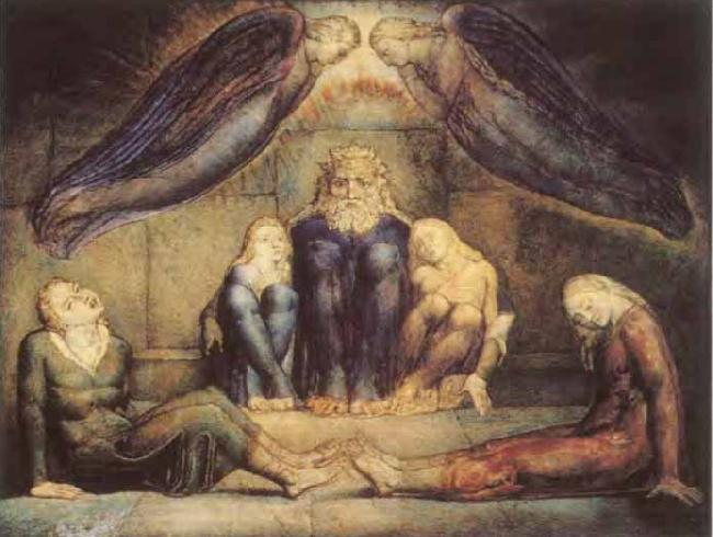William Blake Count Ugolino and his sons in prision China oil painting art